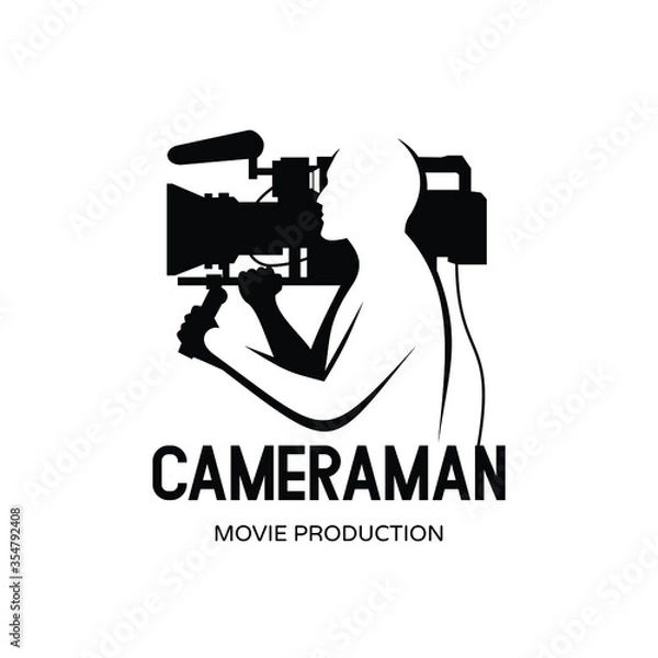 Obraz Cameraman Logo