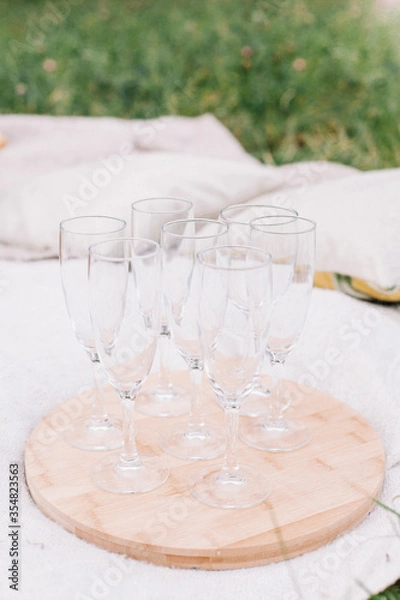 Fototapeta wedding table setting
