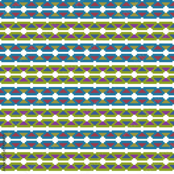 Fototapeta Seamless Pattern, Designs, Background and Texture, Weave look, size 15'' x 15'' at 300 resolution, can be used in Textiles, Tiles, Wallpapers, Backgrounds etc.