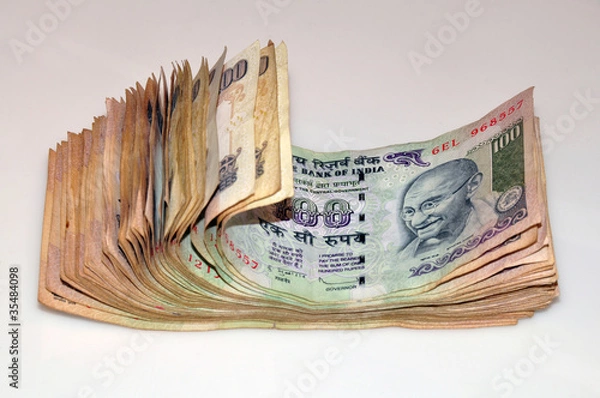 Obraz Indian Currency