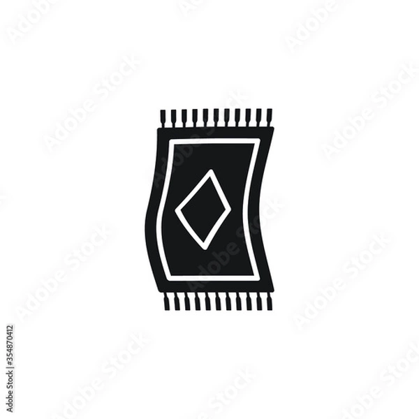Obraz carpet icon vector