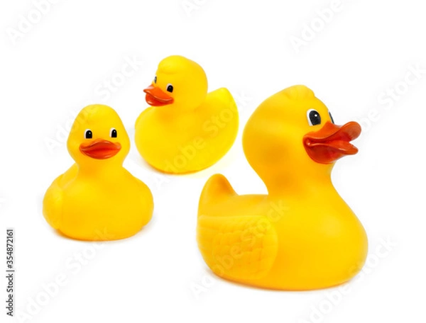 Obraz yellow rubber duck
