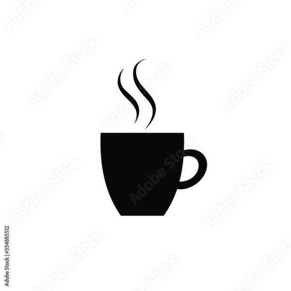 Obraz coffee cup icon vector sign symbol