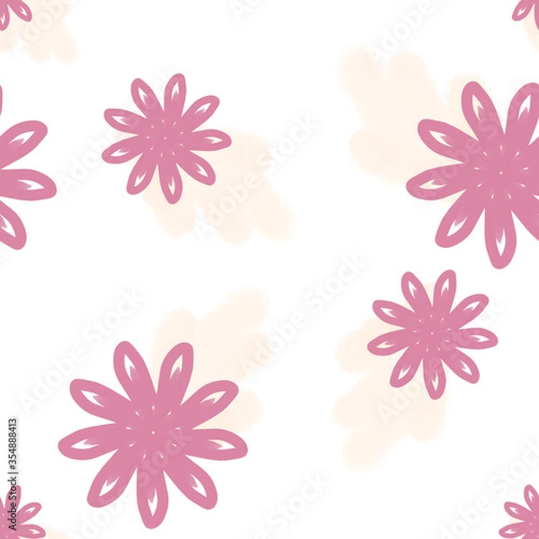 Fototapeta Seamless Floral Pattern