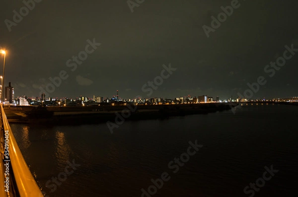 Fototapeta 都市の夜景