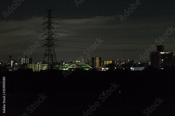 Fototapeta 都市の夜景