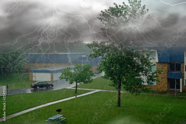 Fototapeta Thunder Storm