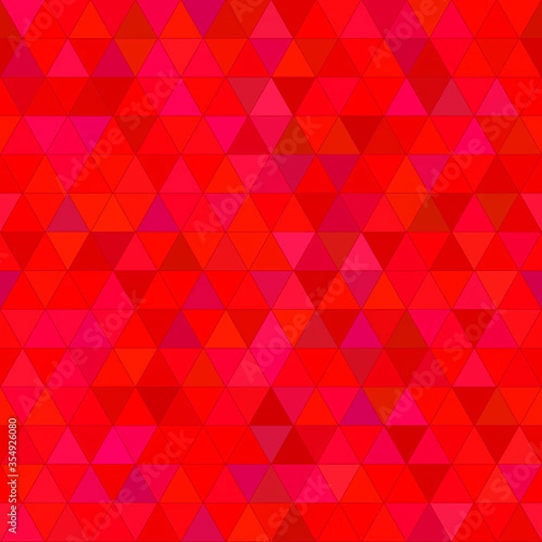 Fototapeta Abstract triangle background in vector. 