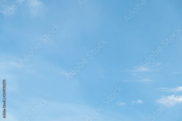 Obraz cloudy sky view sushine blue background