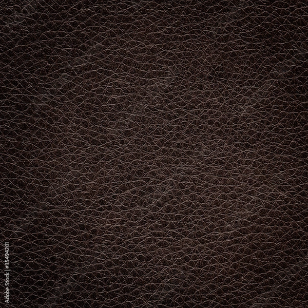 Fototapeta dark brown leather texture