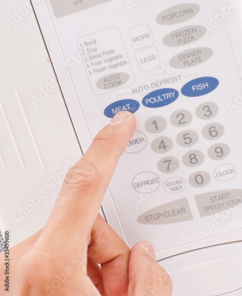 Obraz Rozmrażanie mięsa