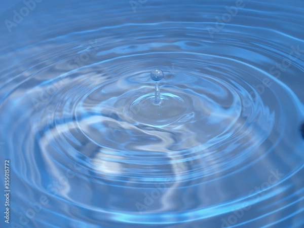 Obraz kropla, woda, plusk