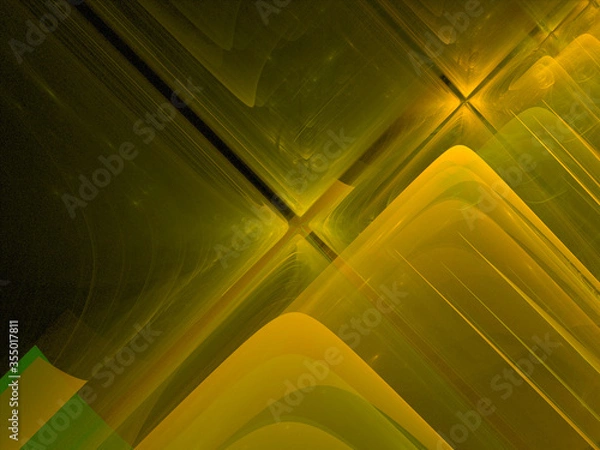 Fototapeta beautiful abstract background with fractal motive