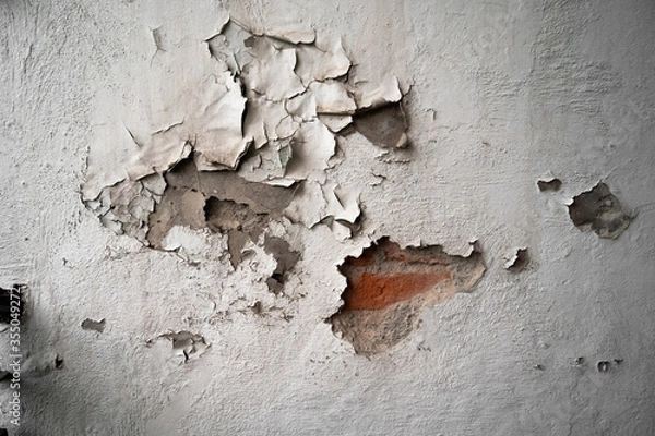 Obraz old cracked wall