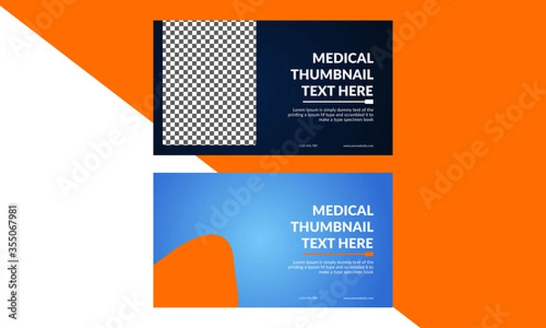 Obraz Medical Thumbnail Design for Youtube