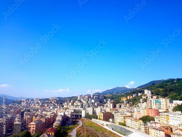 Obraz 유럽마을의 풍경