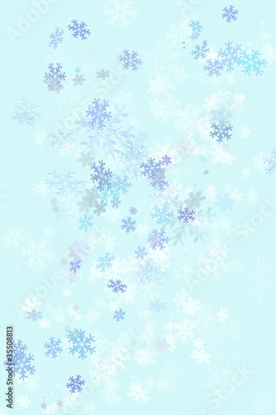 Obraz 雪の結晶のイメージ