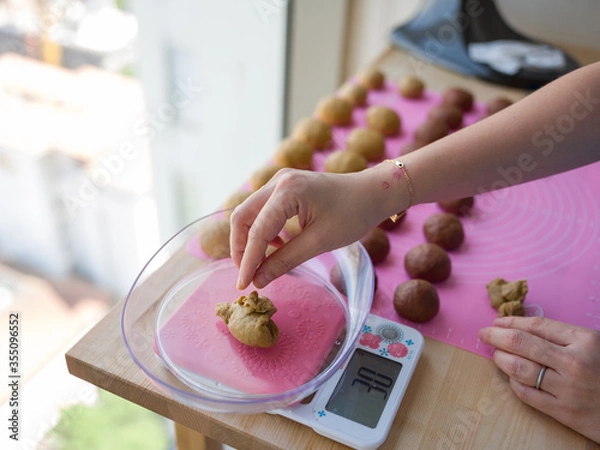 Fototapeta Dough for Baking