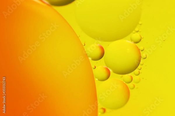 Obraz Macro shot of air or molecule