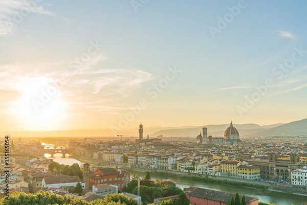 Fototapeta フィレンツェの街並
