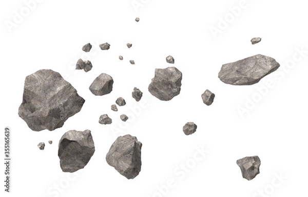 Obraz Stone Rock Isolated