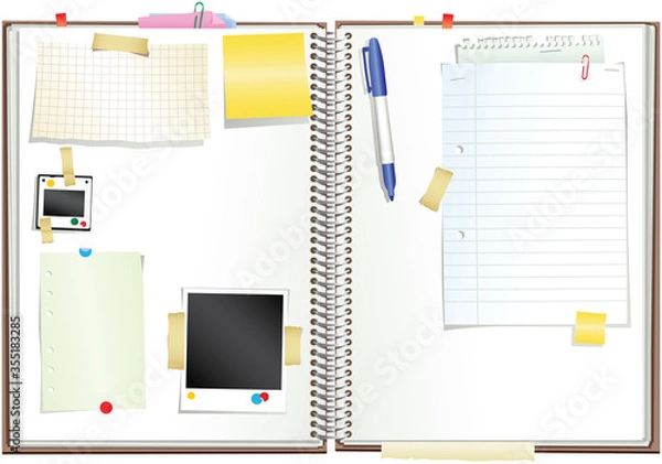 Obraz Spiral bound paper sketchpad