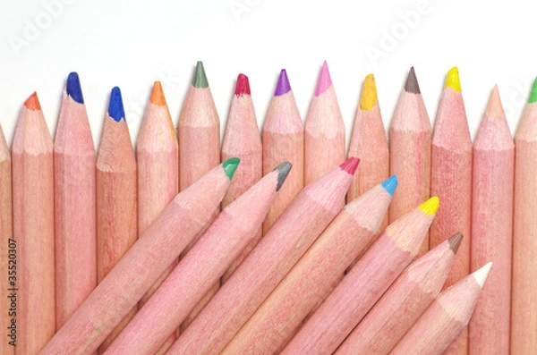 Fototapeta 色鉛筆