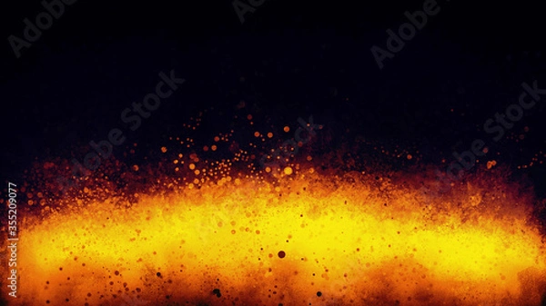 Obraz Background abstract glow light for presentation | Fire in the dark wallpaper