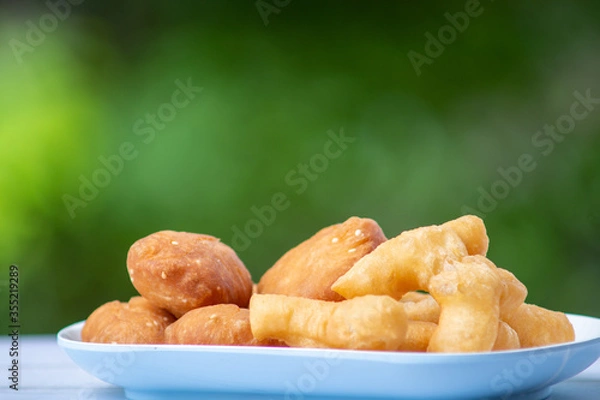 Fototapeta deep-fried doughstick 