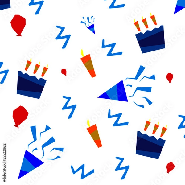 Obraz textura cumpleaños 