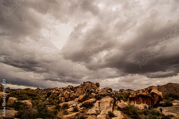 Obraz Here comes the clouds