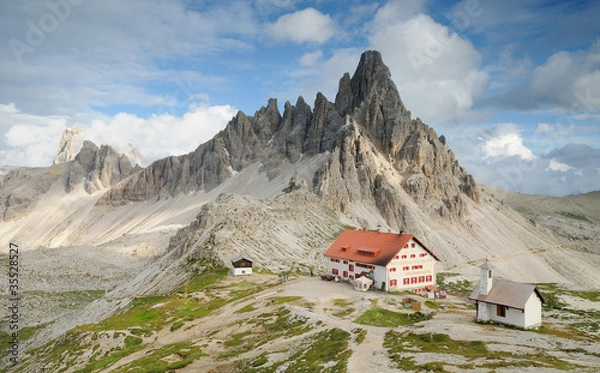 Obraz Dreizinnenhütte