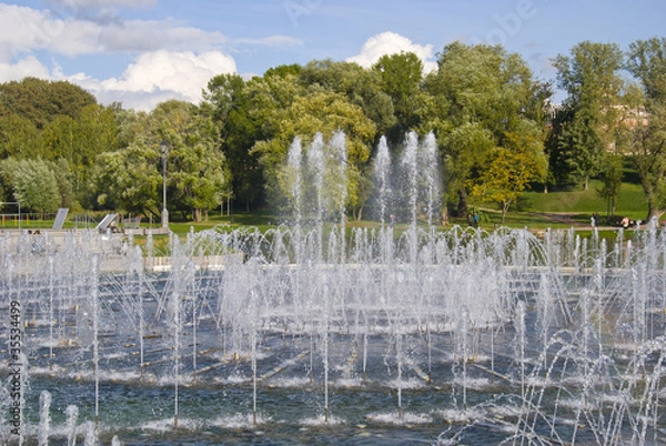Obraz Фонтан в парке Царицыно