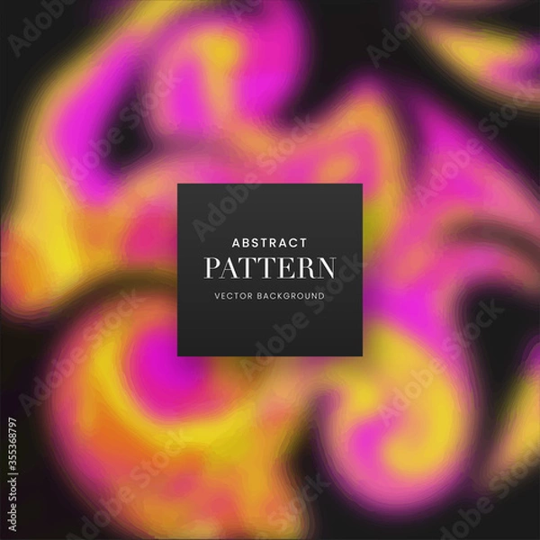 Fototapeta Abstract Blurred Fluid Art or Liquid Illusion Background.