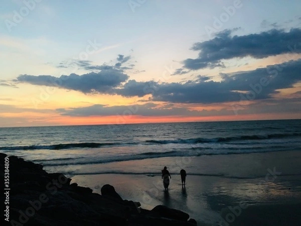 Obraz CALICUT BEACH, SUNSET