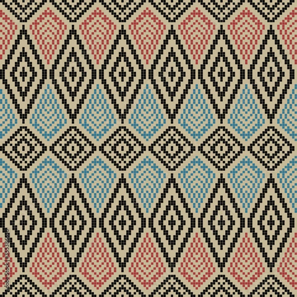 Fototapeta Seamless Pattern, Designs, size 12'' x 12'' at 300 resolution, can be used in Textiles, Tiles, Wallpapers, Backgrounds etc.