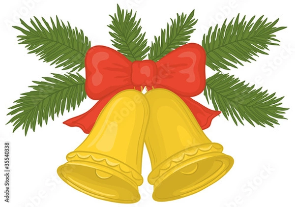 Fototapeta Christmas bells