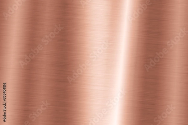 Obraz Background or old copper metal surfaces reflect light.