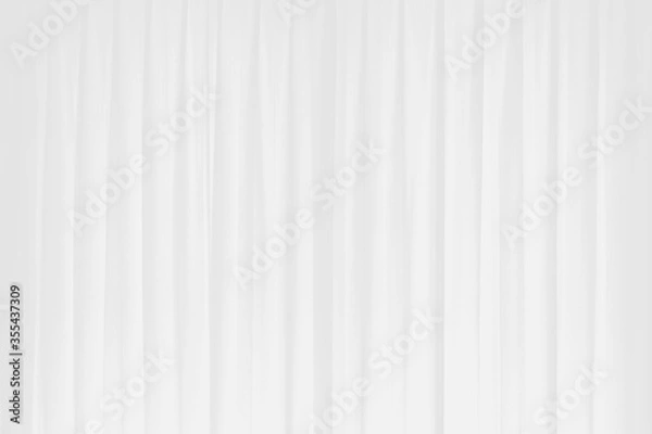 Fototapeta Abstract Background on isolated. Abstract white waves. Wave from Curtain. White wave background.