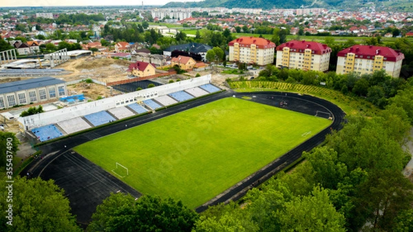 Obraz football field