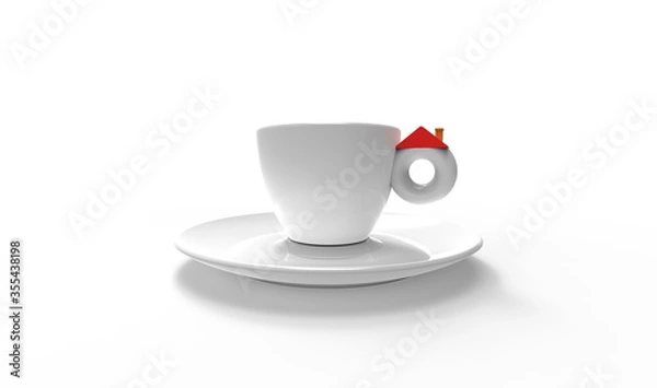 Obraz Tazzina Caffè Casa