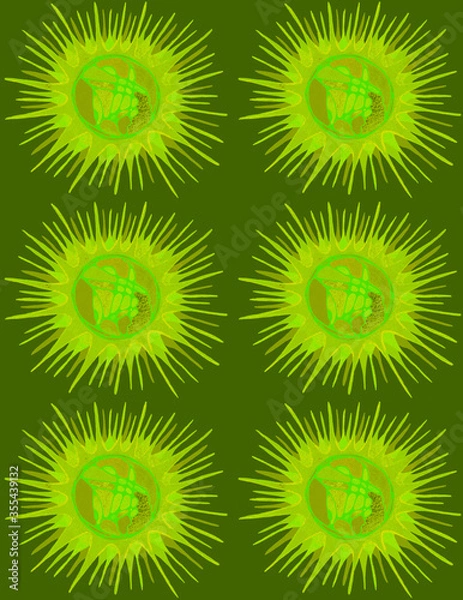 Fototapeta Fullness of Life abstract background pattern