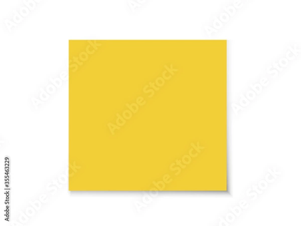 Fototapeta Picture frame  in vector style. Set of yellow frames for photos.