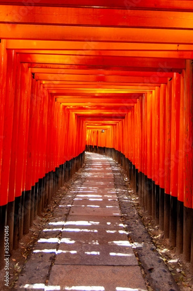 Obraz 伏見稲荷　千本鳥居