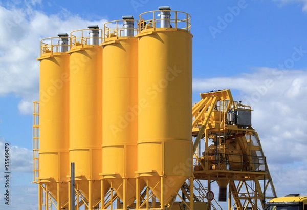 Obraz Concrete factory.