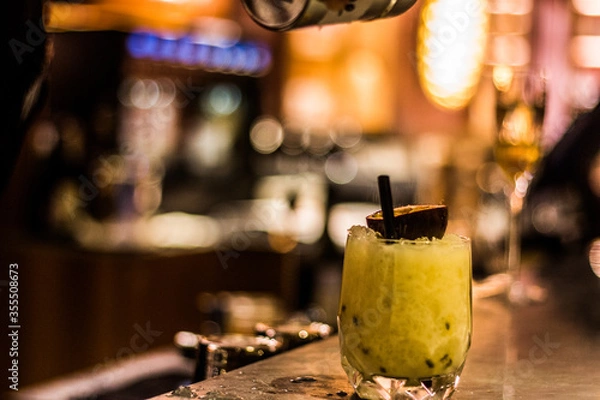 Obraz Passion fruit cocktail