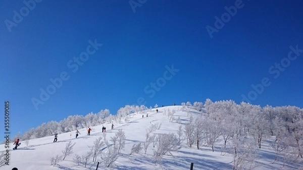 Obraz ski resort in austria