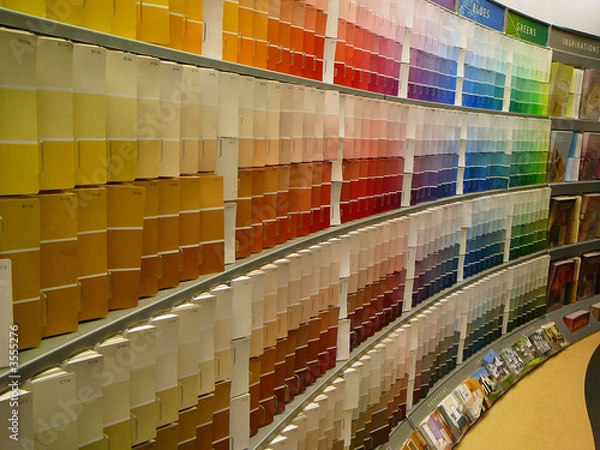 Fototapeta Paint Color Choices