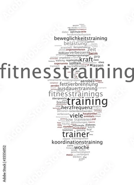 Fototapeta Fitnesstraining