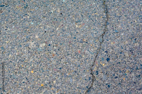 Obraz crack in the asphalt texture background